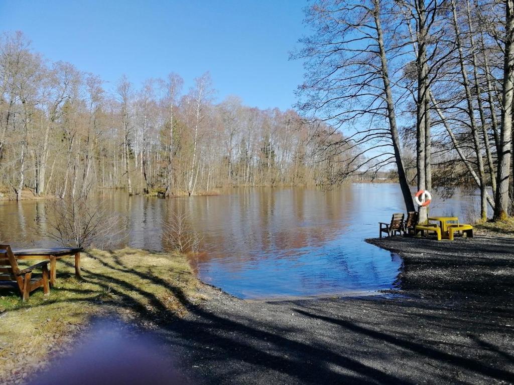 Vila Ferienhaus Annerstad Nahe Bolmen Angeln Baden Kanu Exteriér fotografie